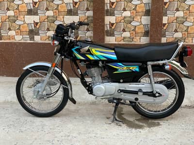 honda CG 125 25/26 model Punjab rejister