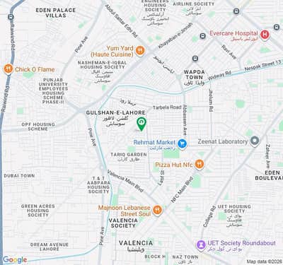 10 MARLA PLOT AVAILABLE FOR SAL IN TARIQ GARDEN BLOCK E IN A VERY HOT LOCATION OF LAHORE