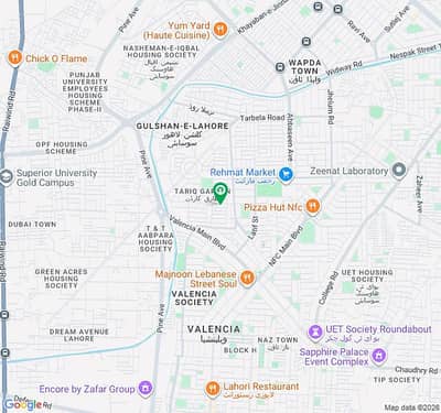 Ideal Residential Facing Park Plot For sale In Tariq Gardens - Block B