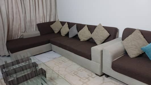 6 seater L shape shofa