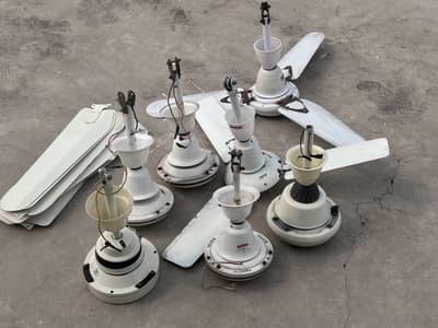Excellent condition fans some are inverters