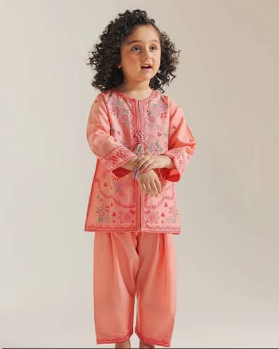 Ethnc embroidered dress(12-13 years)