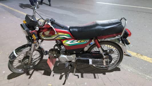 Honda CD70 2023 Red Color