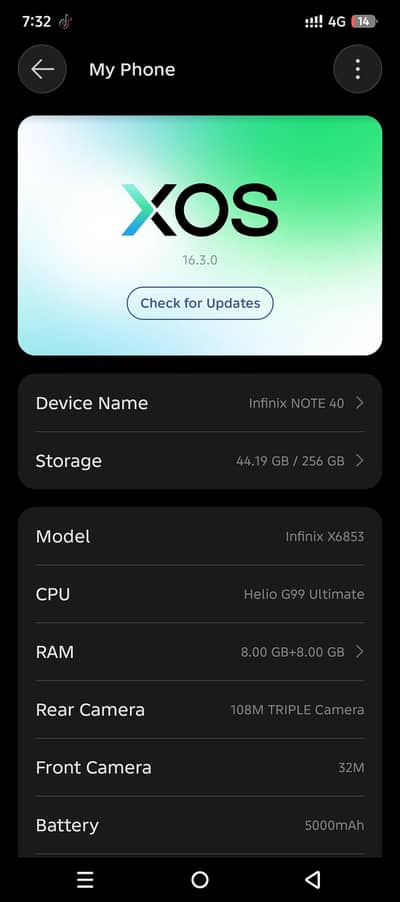 Infinix Note 40