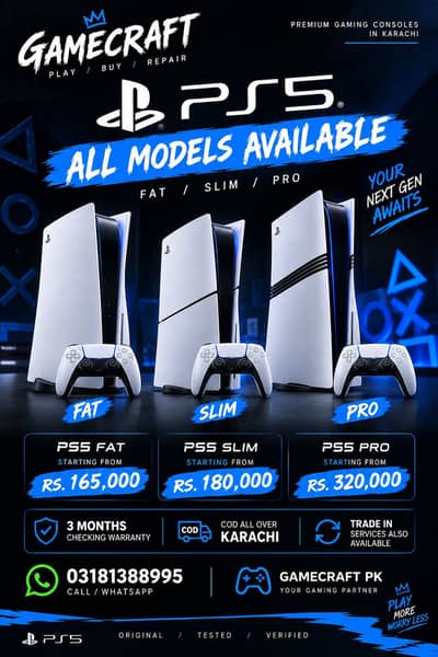 PS5 MINT CONDITION AVAILABLE IN KARACHI - Playstation 5