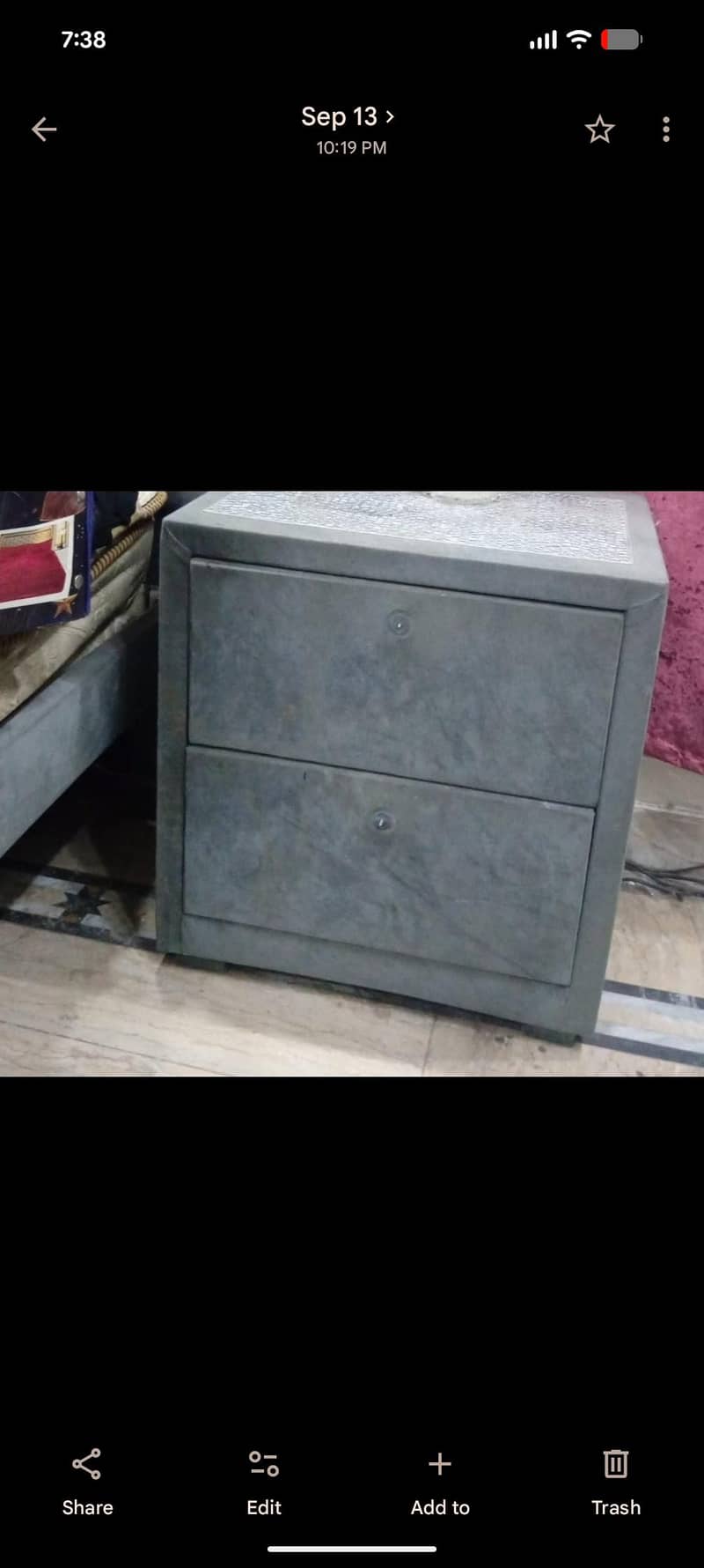 bed with side tables 1