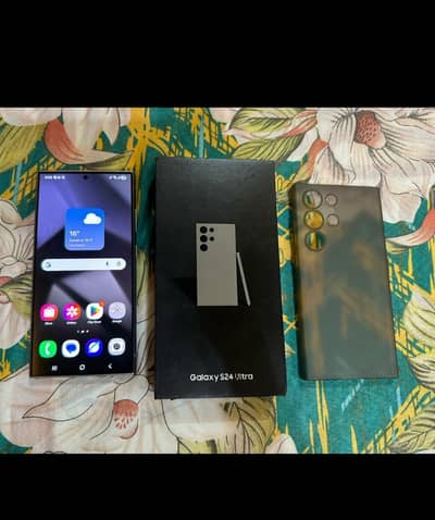 S24 Ultra 5G. Official Model. Dual Sim. Full Box. No Exchange.