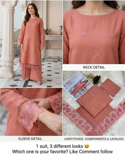 Premium Dhanak unstitched fabric