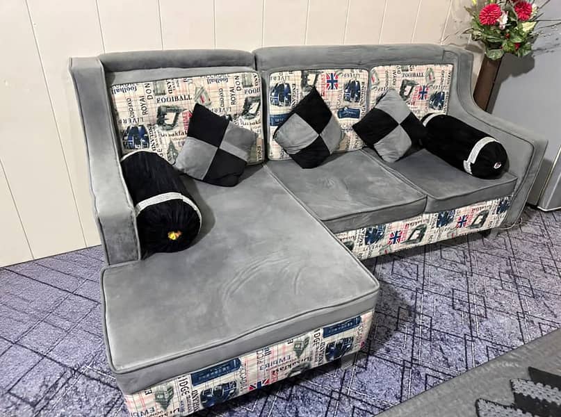 L shaped sofas. 3