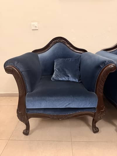 7 Seater Solid wood Sofa Set