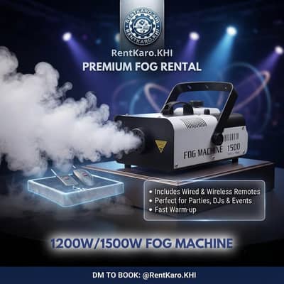 Fog Machine for rent