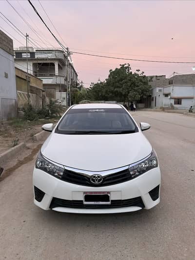 Toyota Corolla XLI 2016 1st owner