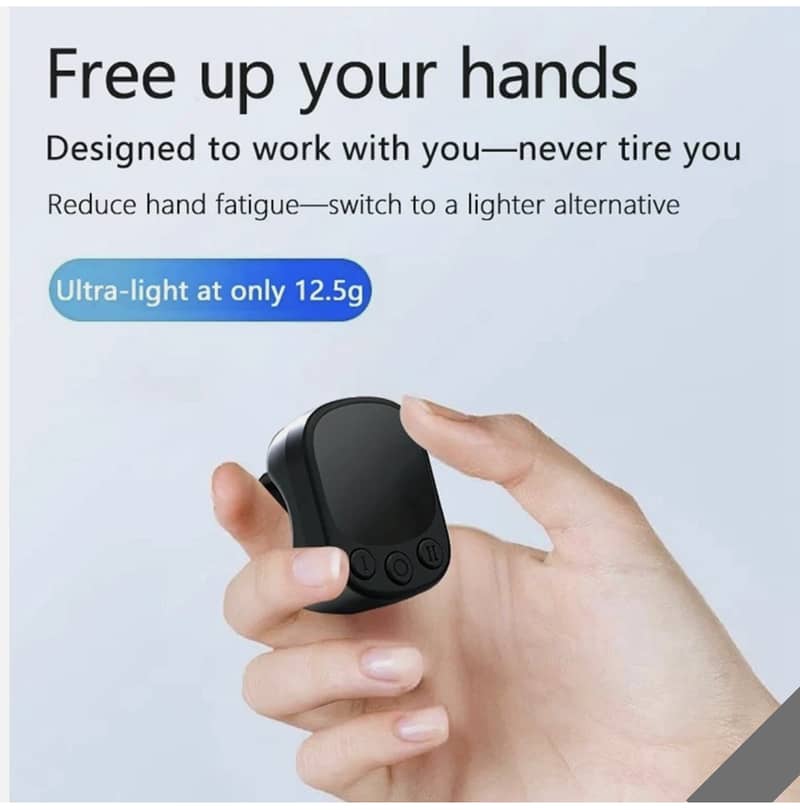 J09 Mouse Remote Control Automatic Screen Clicker, Scrolling Touchpad 5