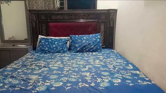 wooden chinyoti bed