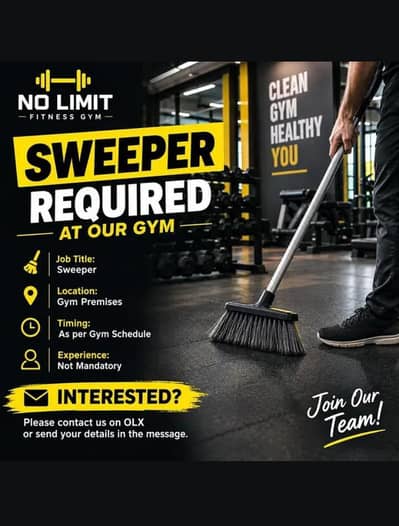 sweeper Needed/cleaner