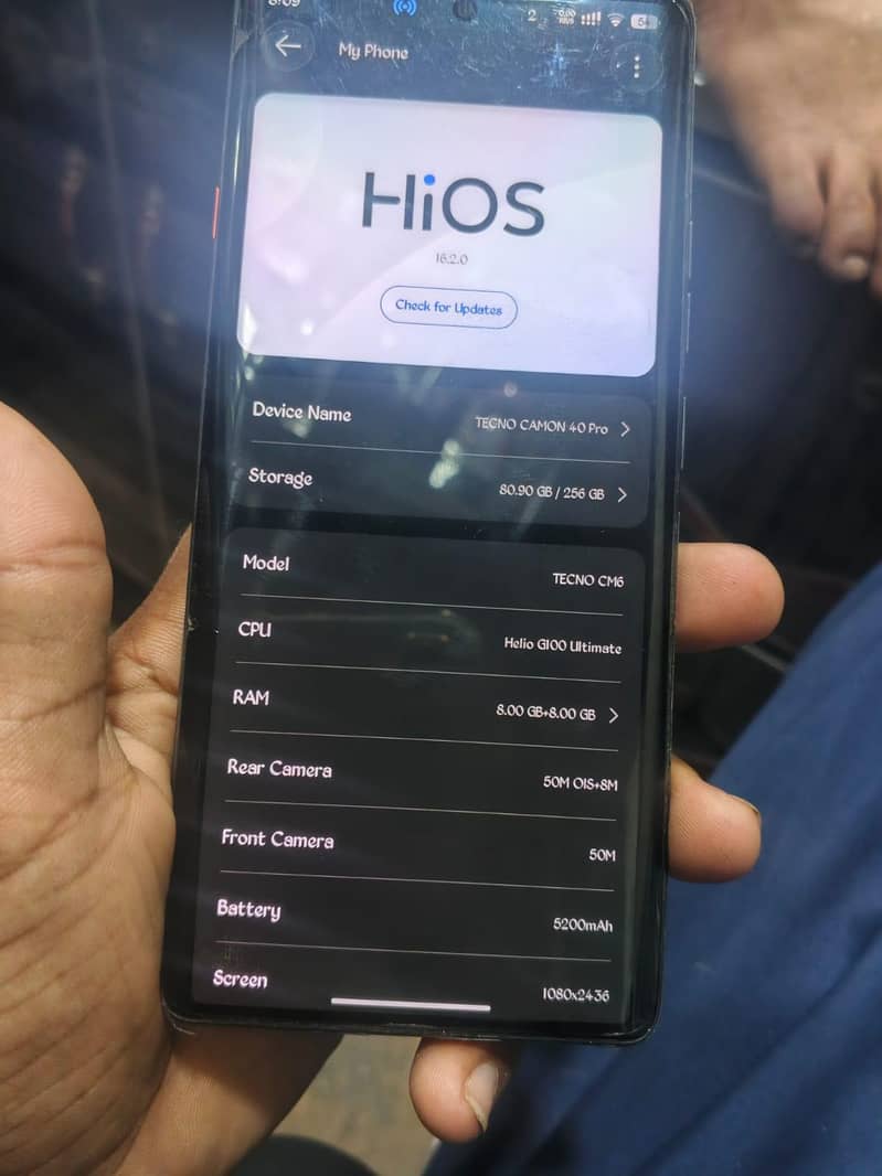 Tecno CAMON 40 Pro 3