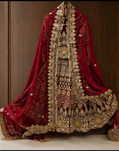 Bridal dress for baraat, one time used.