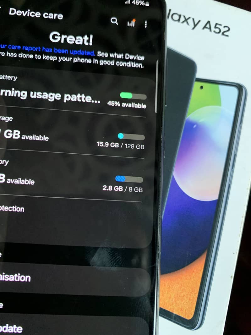 Samsung a52 2