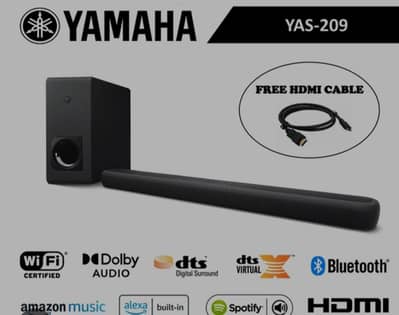yamaha sound bar 209