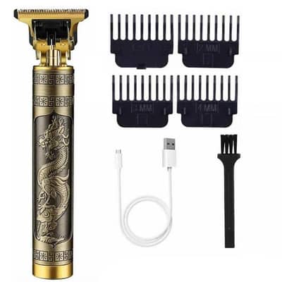 dragon design rechargeable hair clipper.