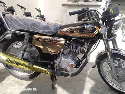 Honda CG 125 Gold Edition 2025 | Unregistered | Low Mileage.