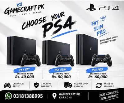 PS4 JAILBREAK AND NON JAILBREAK AVAILABLE | Mint condition- KARACHI