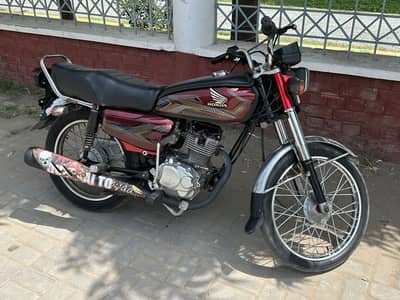 Honda cg 125 urgent sale
