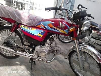 Honda CD70 2026 Model - Showroom Condition - Unregistered (3000 KM)