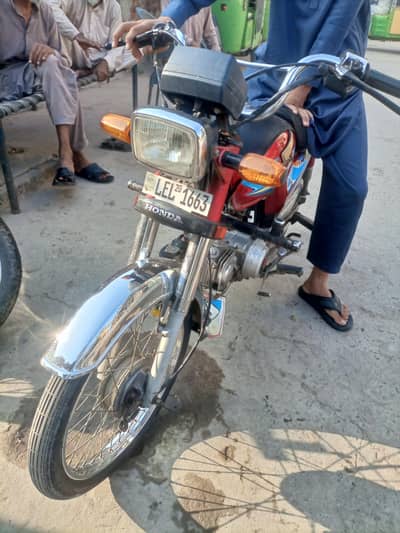 Honda CD 70 urgent sale 2020 Modal Only call