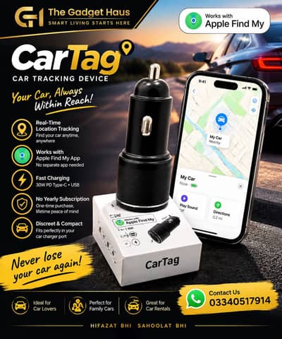CAR TRACKER AND FAST CHARGER