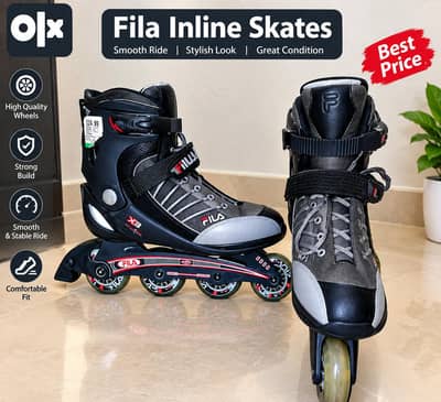 Original FILA Inline Skates | Adult Size | Excellent Condition
