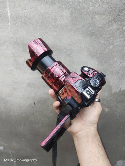 Nikon D5300 with Kit Lens=18,55mm