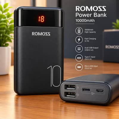 Romoss power bank 10000 mAh