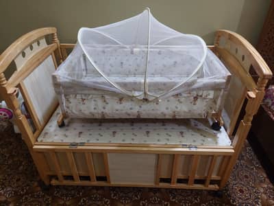 baby Cot & cradle wodden