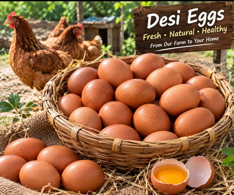  Desi Fertile Eggs for Hatching – Fresh & Healthy — photo 2