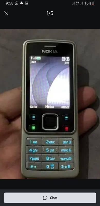 nokia 6300 original made in hungry for sale