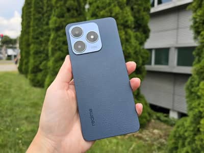 Urgent Sale Realme C63 – [Color Leather Blue] – Complete Box