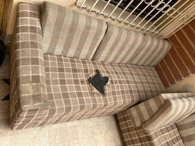 L shape sofa 2