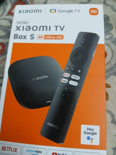 xiaomi TV BOX S 3RD GENRATION 4K