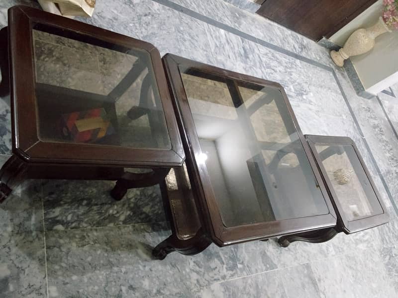 table set solid wood 1