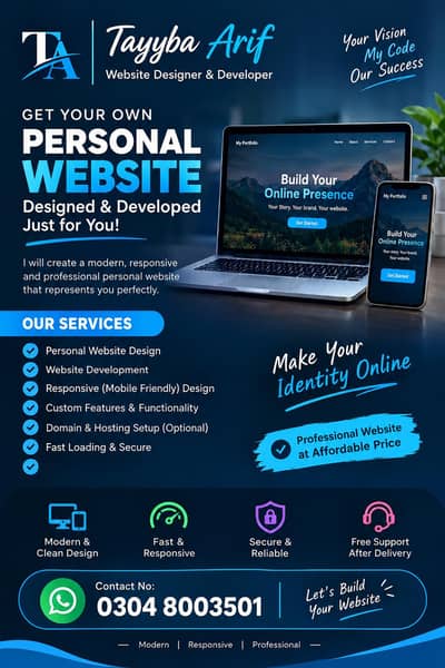 Professional Website Designer & Developer