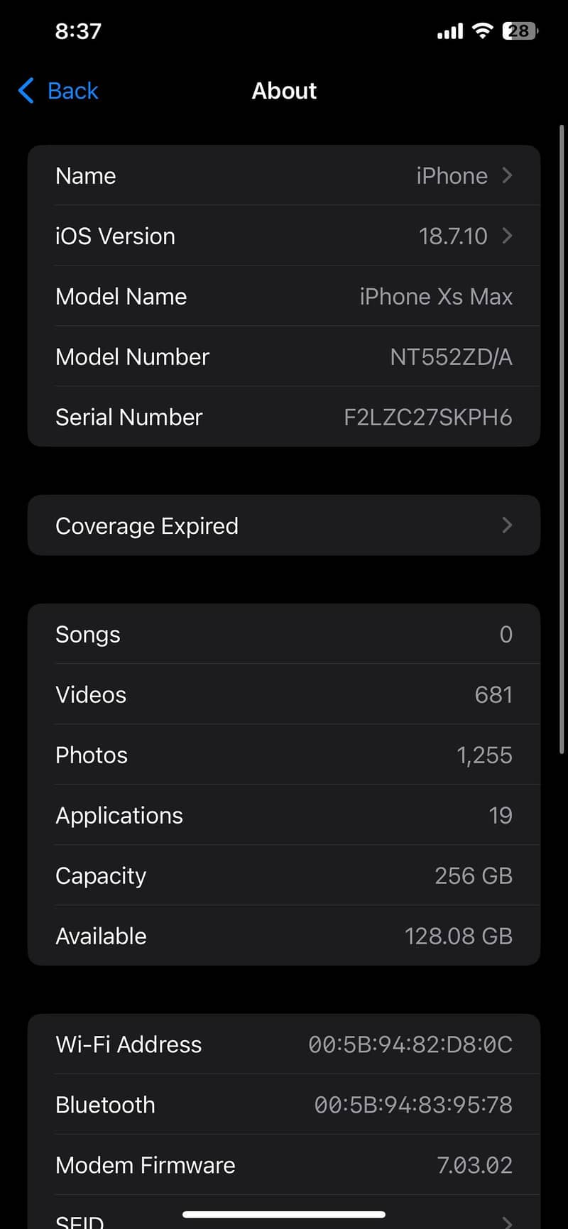 Apple iPhone XS Max 0