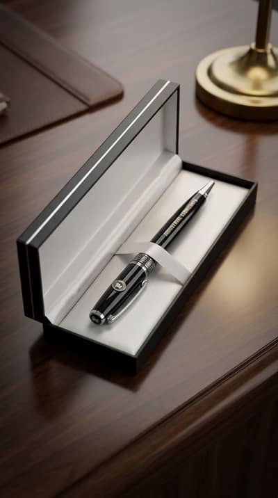 PSO Premium Ball Point Pen with Gift Box – Brand New