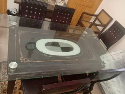 Dinning Table with 6 chairs