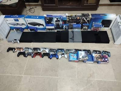 Playstation 4 | Ps4 Fat / Slim / Pro with Offline Games Of Your Choice