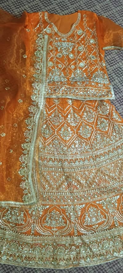 Mehndi Bridal Lehnga