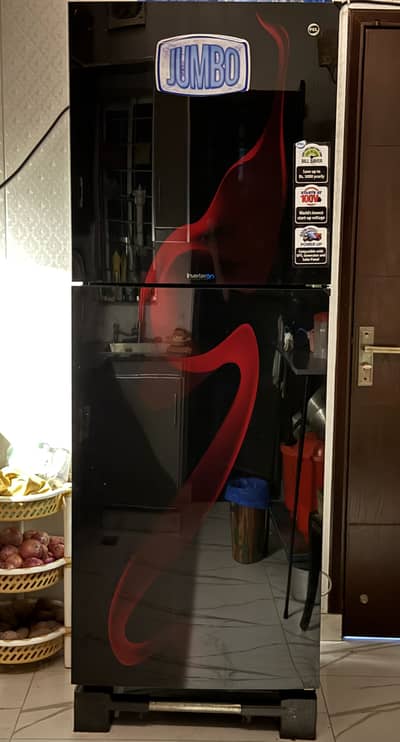 PEL Glass Door Jumbo Inverter Fridge (Compressor Under Warranty)