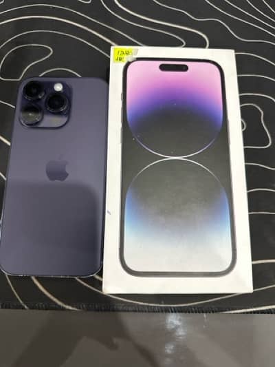 Iphone 14 pro pta approved 128gb With box