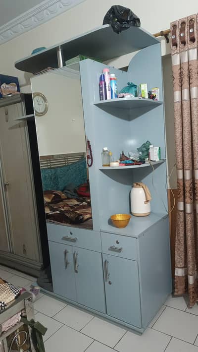 Dressing table cupboard for sale Like brand new just 2 months used