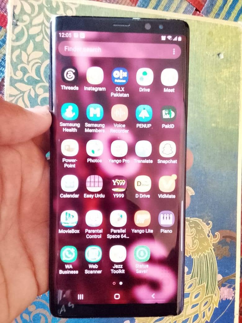 Samsung Mobile Note 8 1